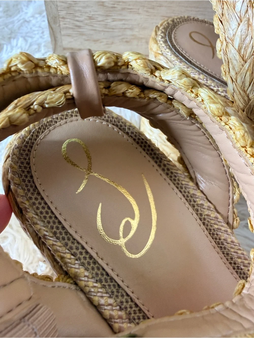 Sam Edelman size woven